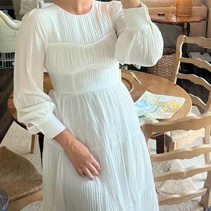 ASOS long sleeve maxi/midi dress